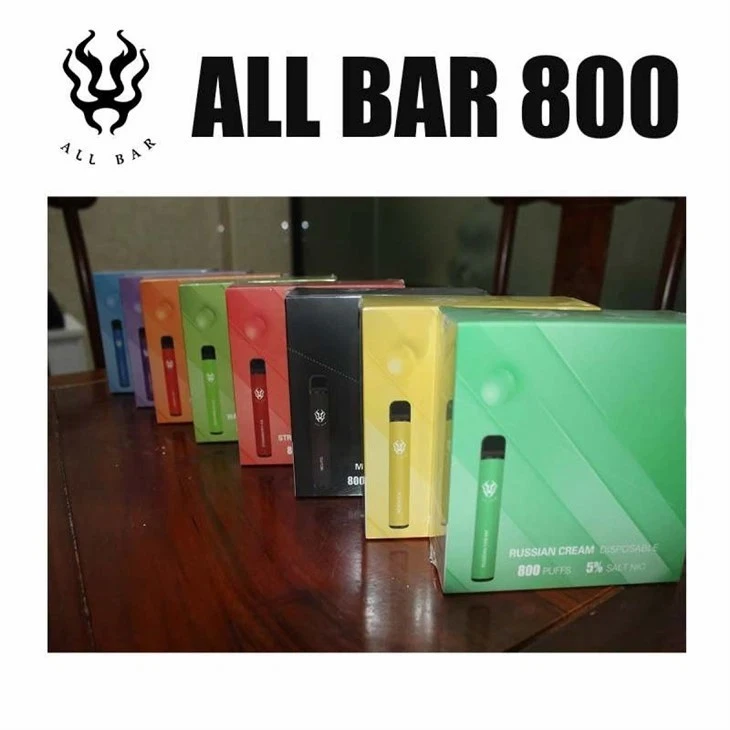 ALL BAR 800 Disposable Electronic Cigarette factory