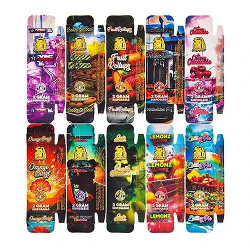 GCC Gold Coast Clear 2g Disposable V2 Vape Pen