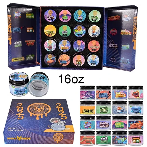 Muha Meds Glass Jars Wax Box