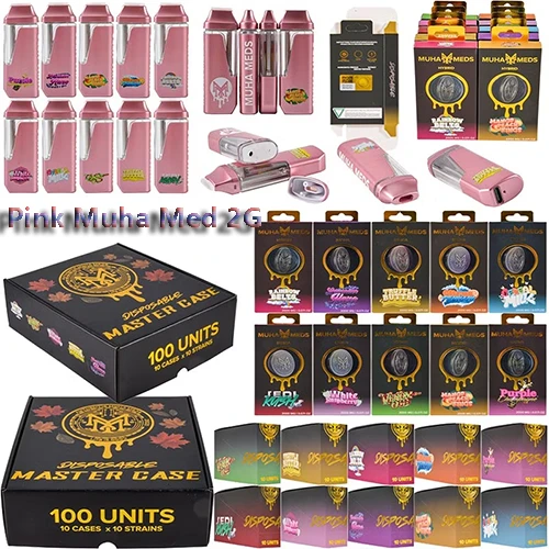 Pink Muha Med 2g Disposable Vape Pen