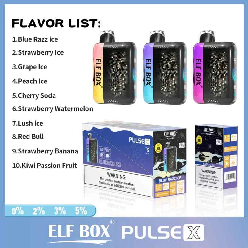 ELF BOX PULSE X 25000 flavor