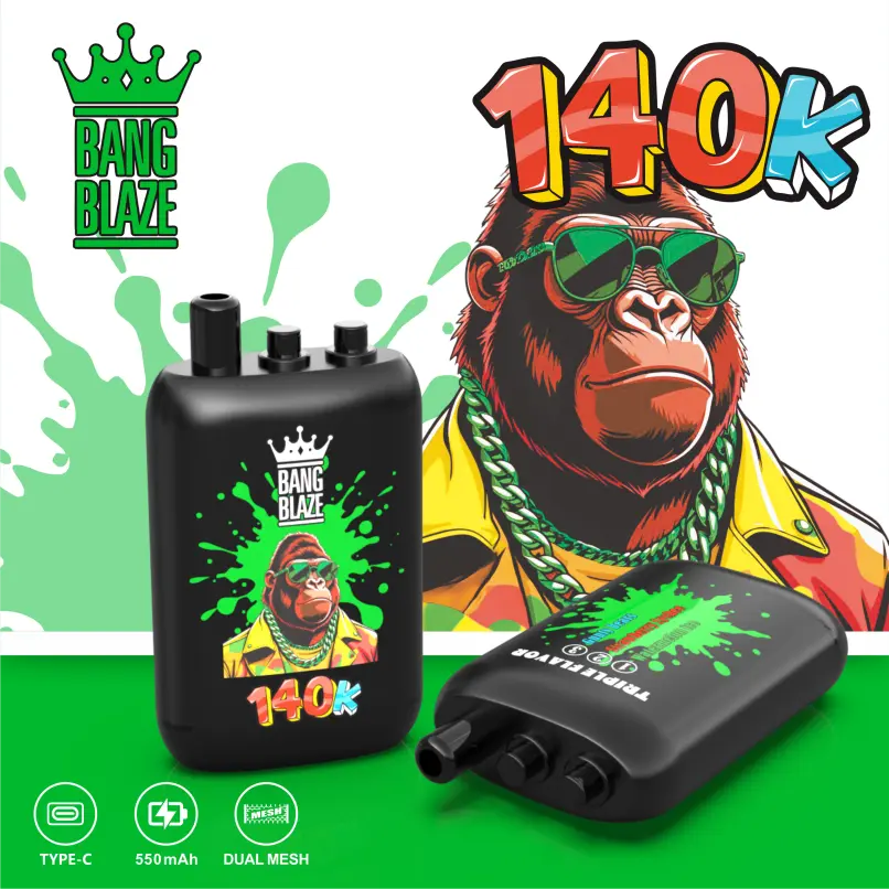 Ang Blaze 140K Puffs 3 in 1 Vape: To'liq ulgurji qo'llanma