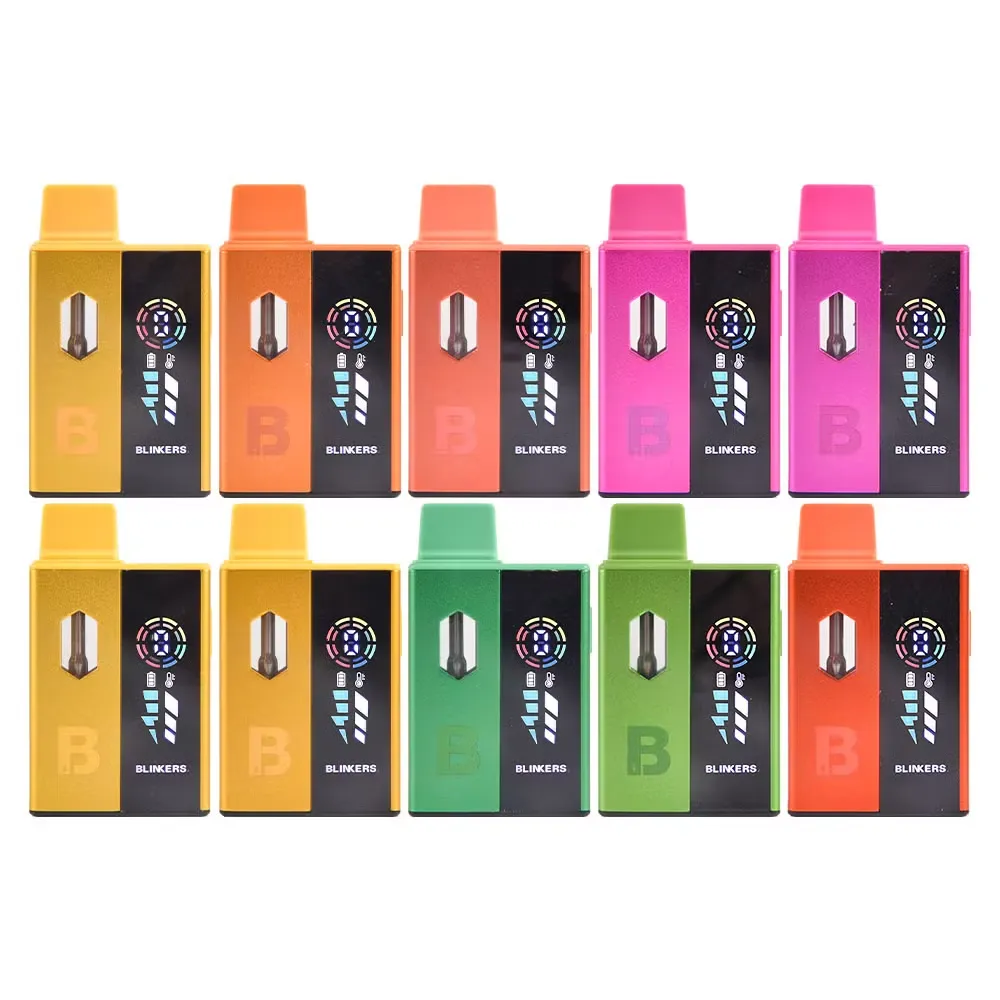Bo'sh 1g yoki 2g miltillovchi bir martalik vape