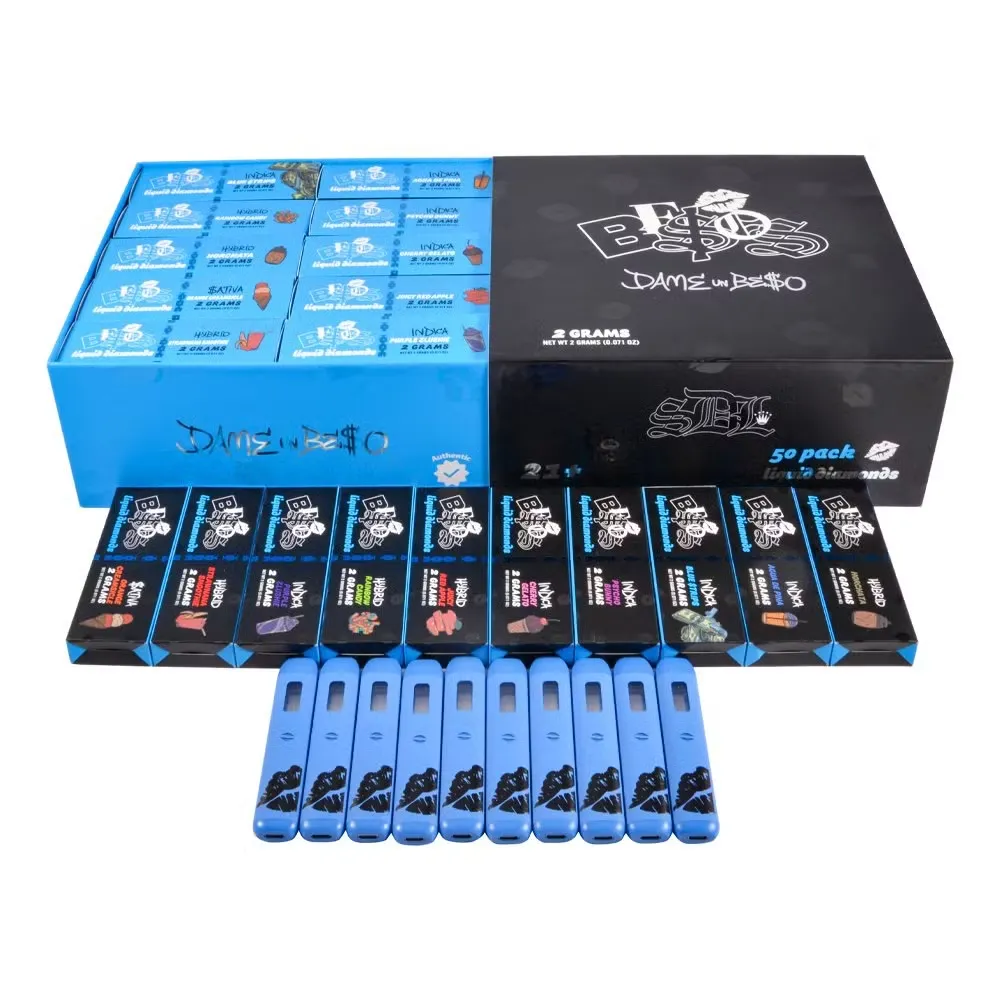 Bo'sh Blue Besos 2g Bir martalik Vape