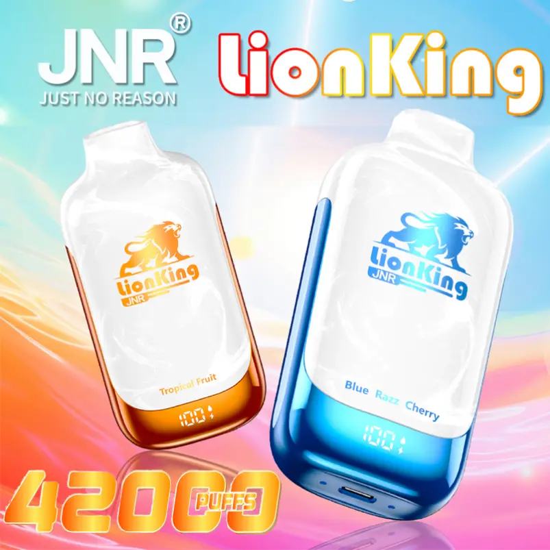 JNR 42000 Puffs 42K Lion King ulgurji bir martalik vape
