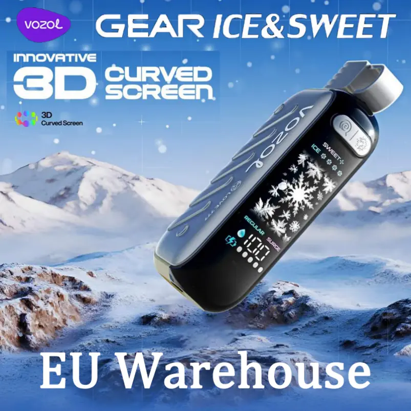 Vozol Gear 50000 Puffs 50K Ice & Sweet Control ulgurji bir martalik vap